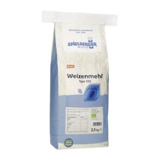 Weizenmehl 550, 2,5kg - Abverkauf