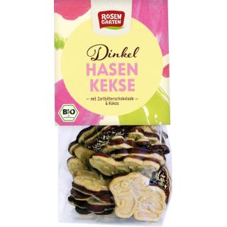 Dinkel Osterhasenkeks Zartbitter & Kokos