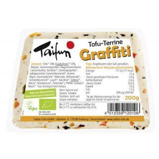 Tofu-Terrine ´Graffiti´