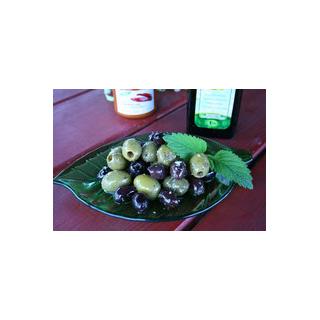 Oliven gemischt, gekräutert, 500g