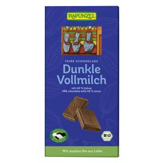 Vollmilch Schokolade Dunkel 46% HIH
