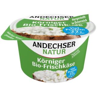 körniger Bio Frischkäse 200g/past/V